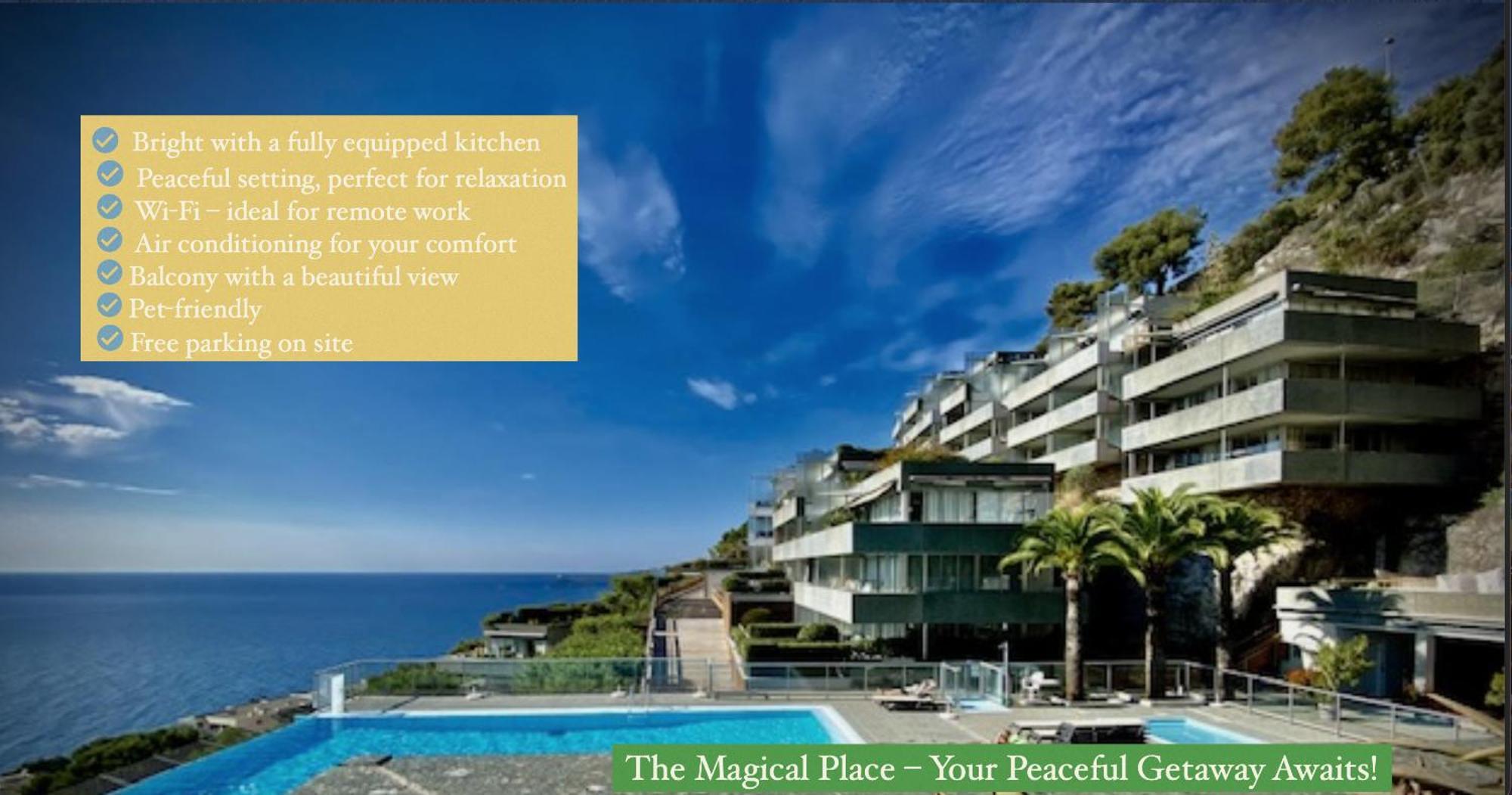 Sunny Home- Residence Costa Plana Cap-d'Ail Exterior foto