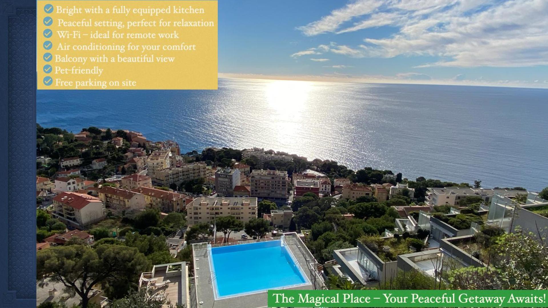 Sunny Home- Residence Costa Plana Cap-d'Ail Exterior foto