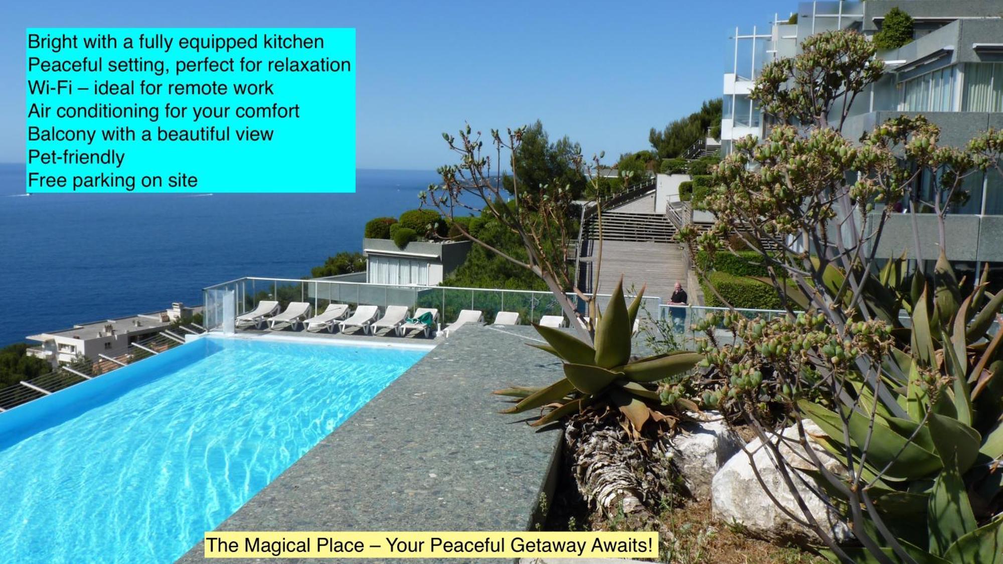 Sunny Home- Residence Costa Plana Cap-d'Ail Exterior foto