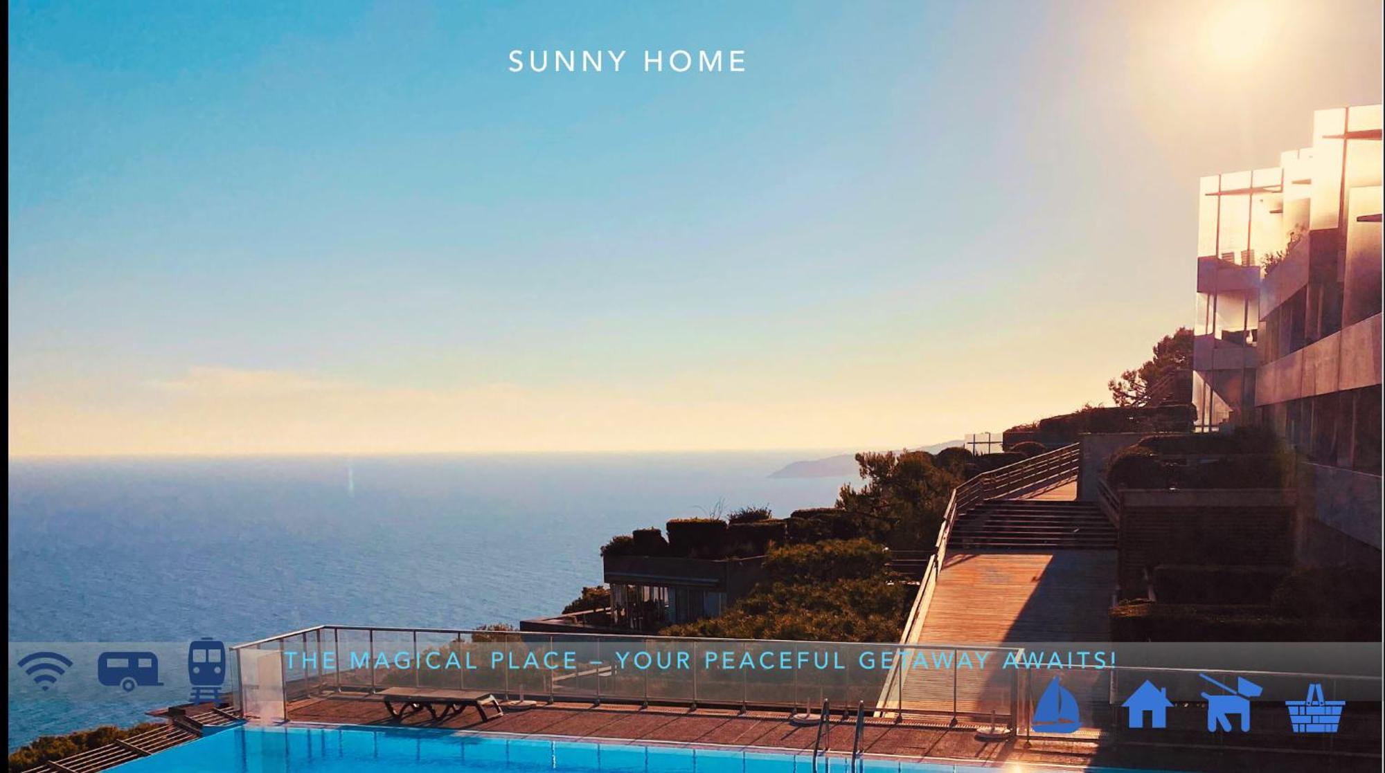 Sunny Home- Residence Costa Plana Cap-d'Ail Exterior foto